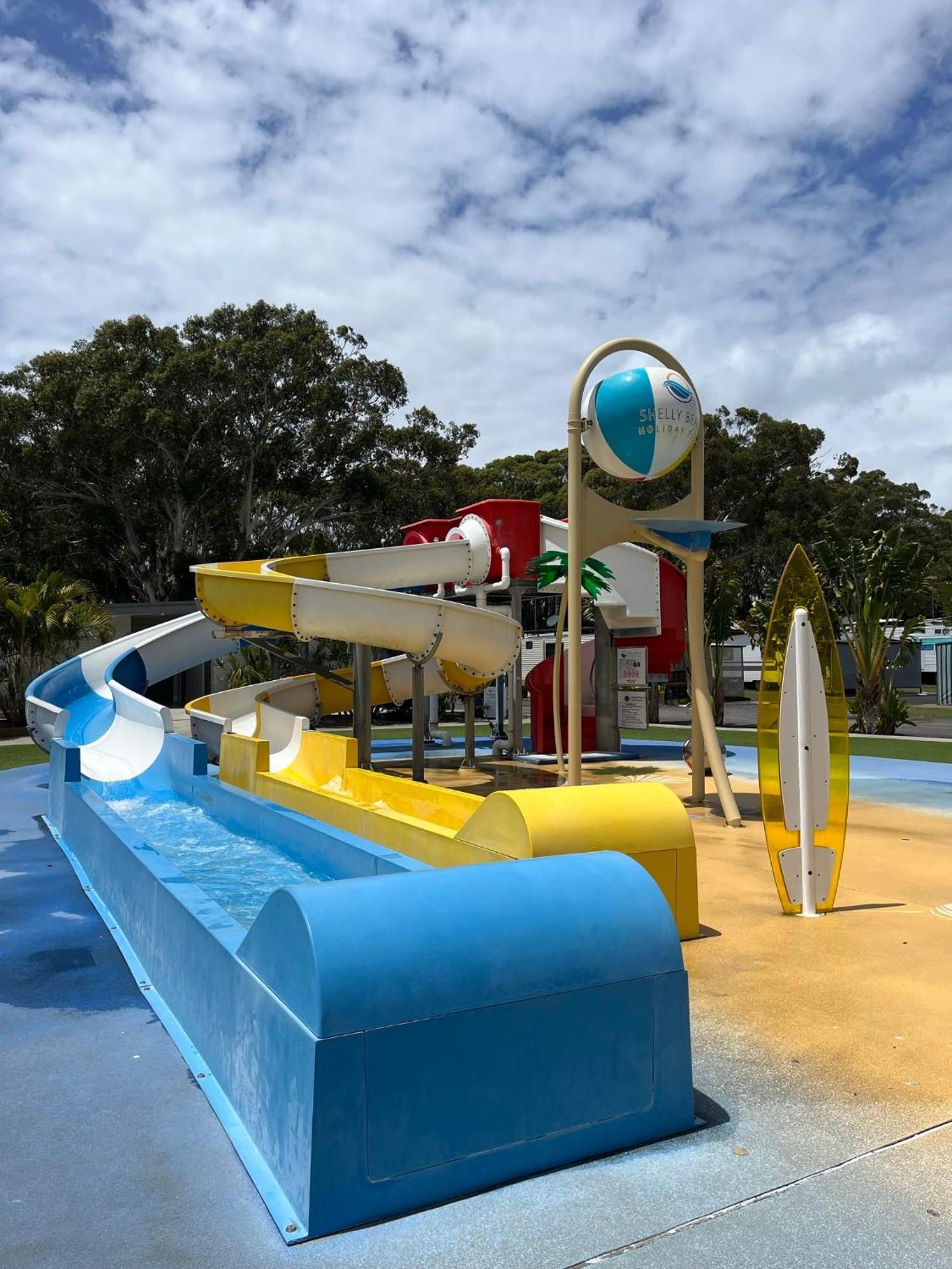 Shelly Beach Holiday Park Entrance Bagian luar foto