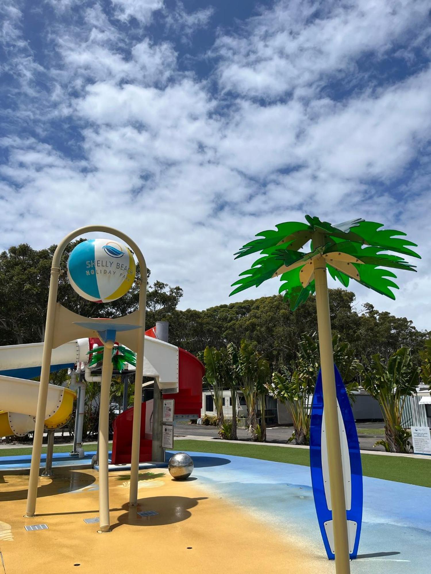 Shelly Beach Holiday Park Entrance Bagian luar foto