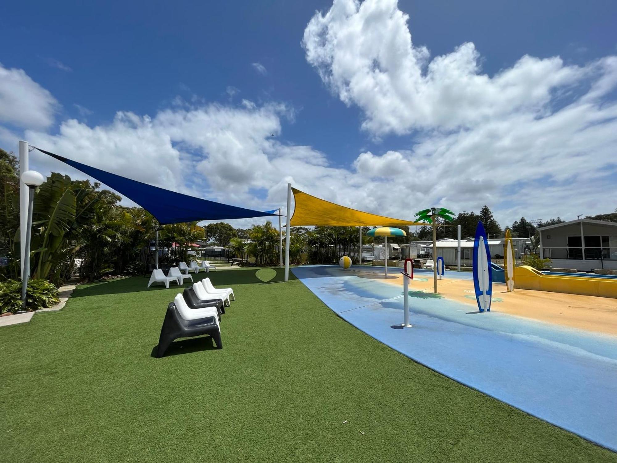Shelly Beach Holiday Park Entrance Bagian luar foto