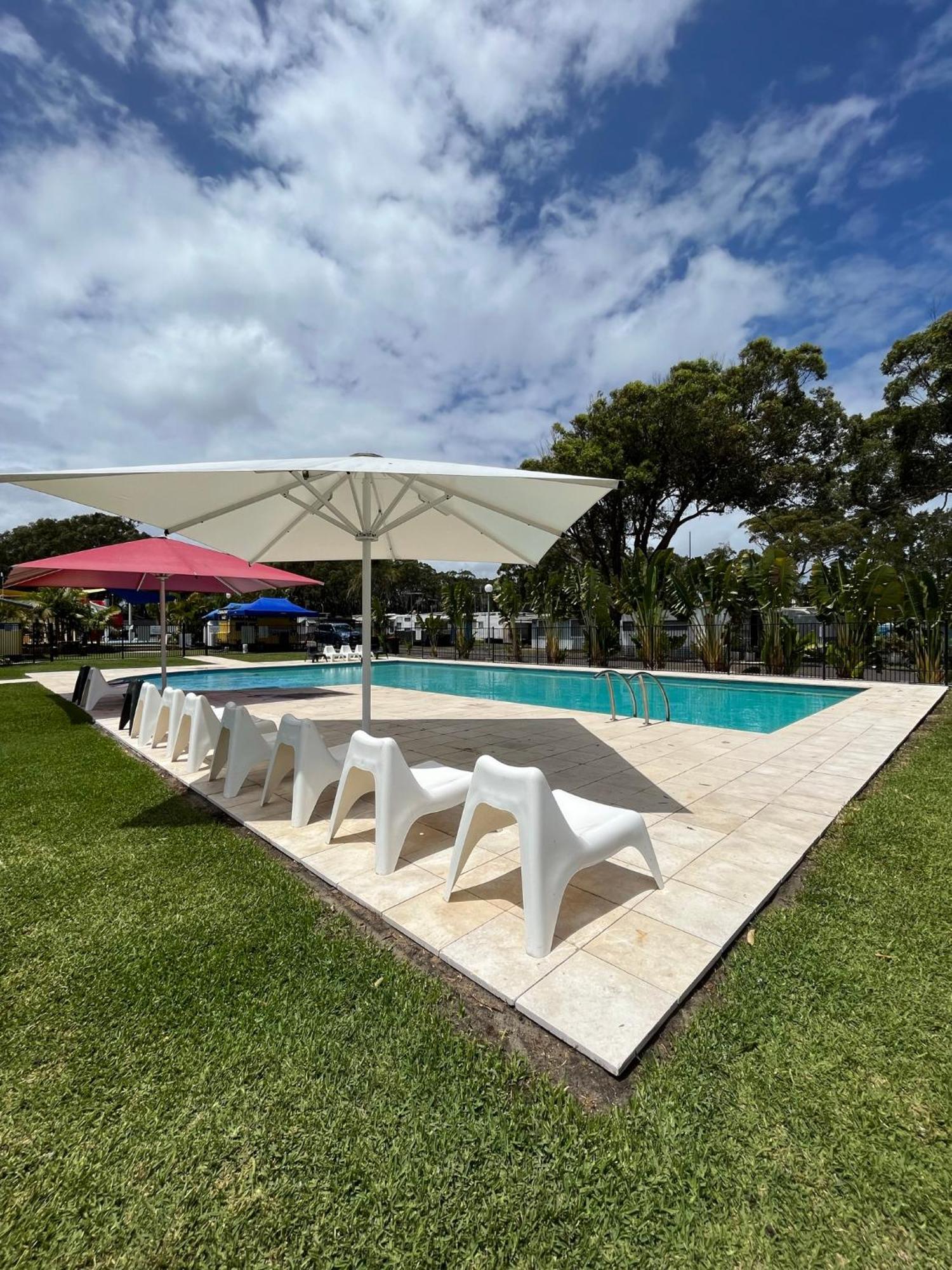 Shelly Beach Holiday Park Entrance Bagian luar foto
