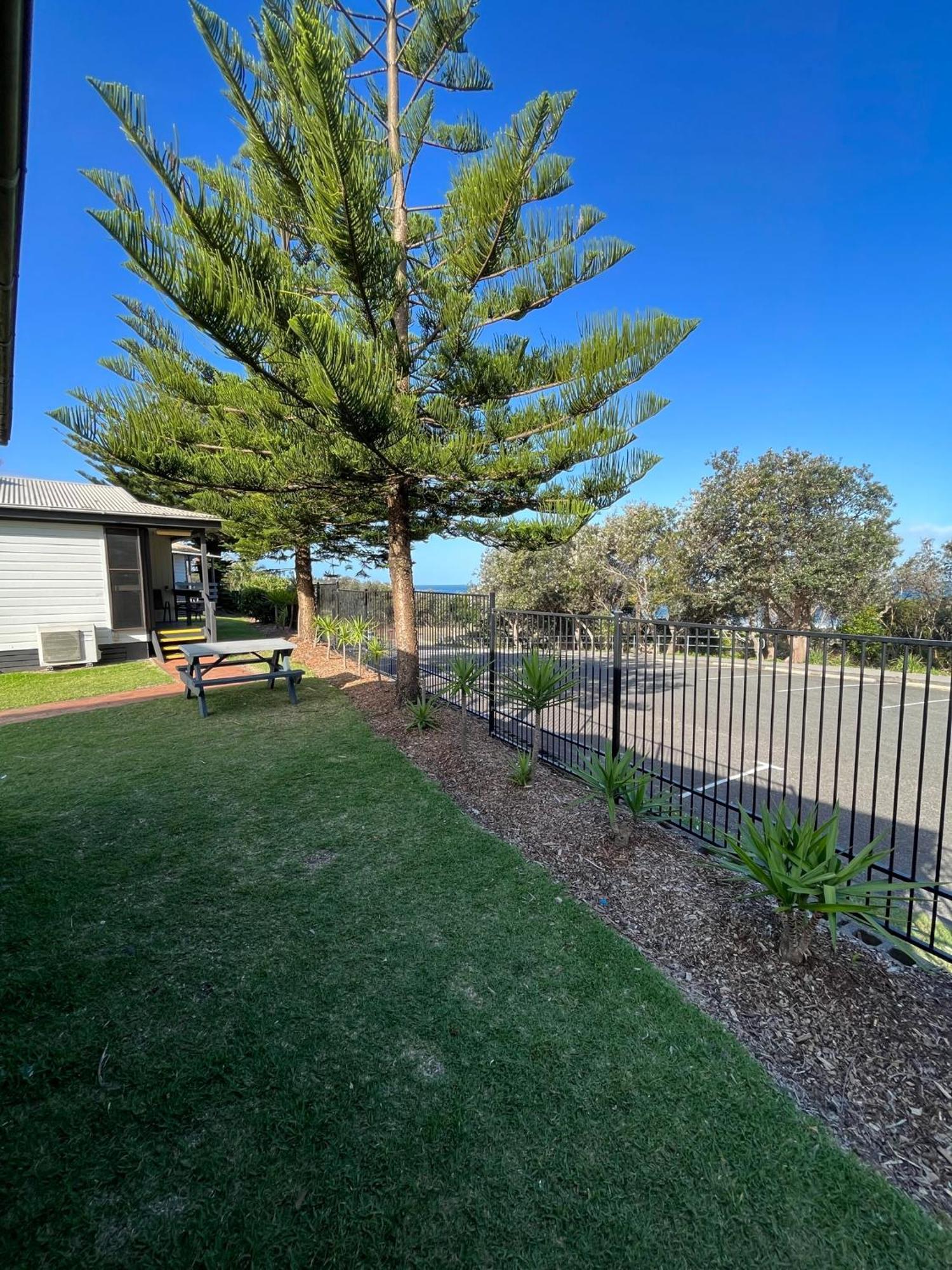 Shelly Beach Holiday Park Entrance Bagian luar foto