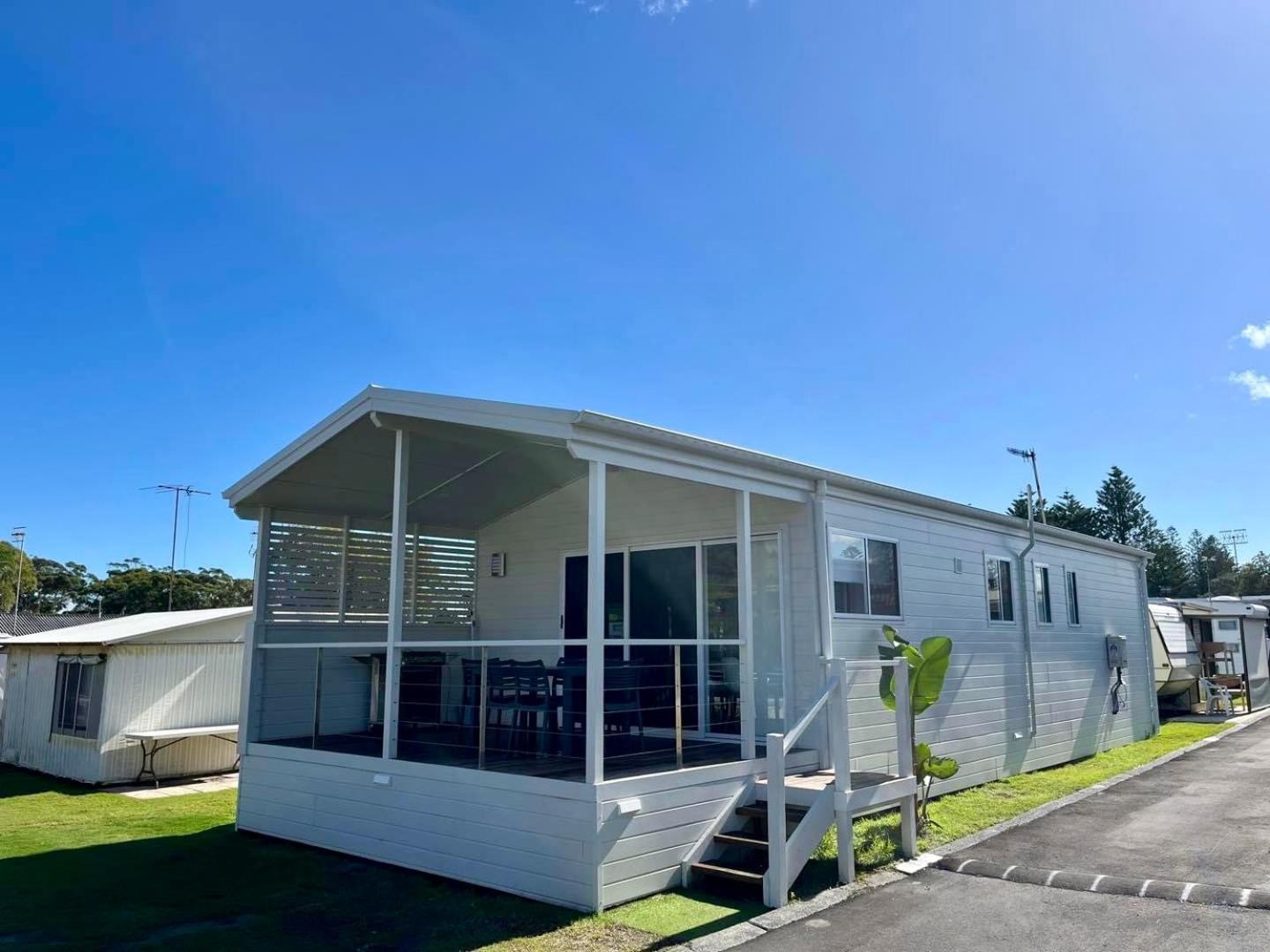 Shelly Beach Holiday Park Entrance Bagian luar foto
