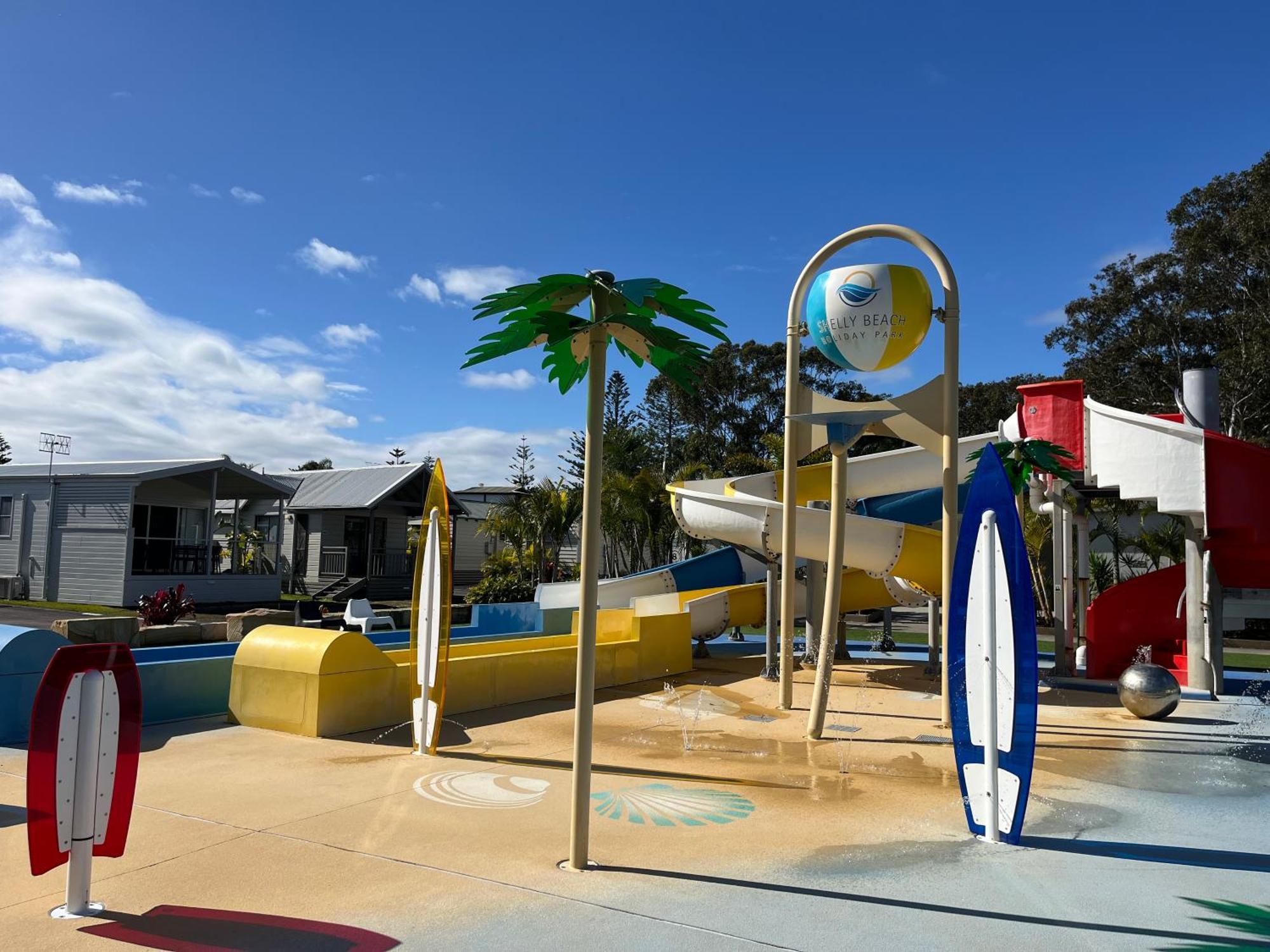 Shelly Beach Holiday Park Entrance Bagian luar foto
